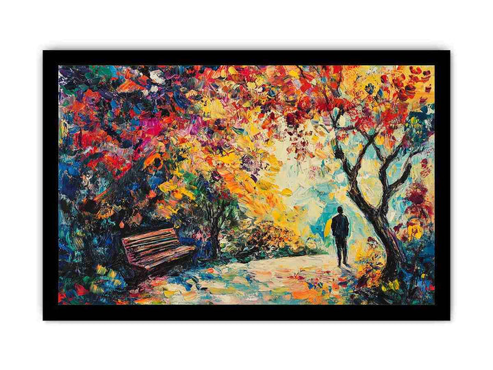 Walk In the Park Canvas Painting 