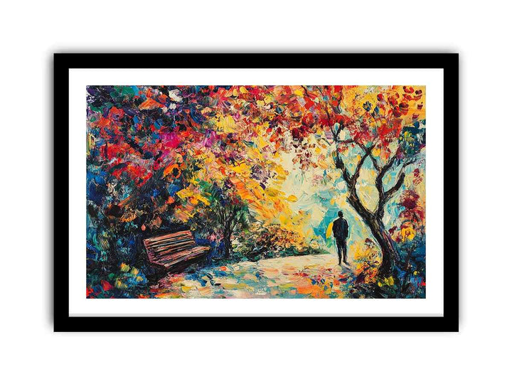 Walk In the Park Canvas Painting 