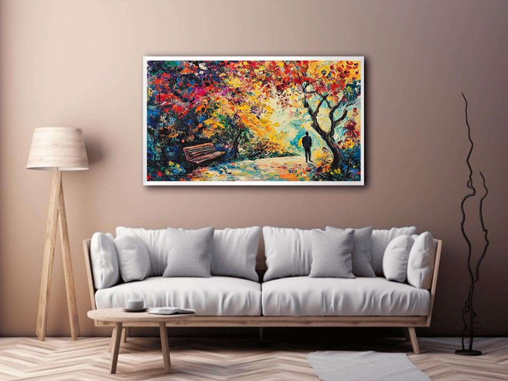Walk In the Park Canvas Painting 