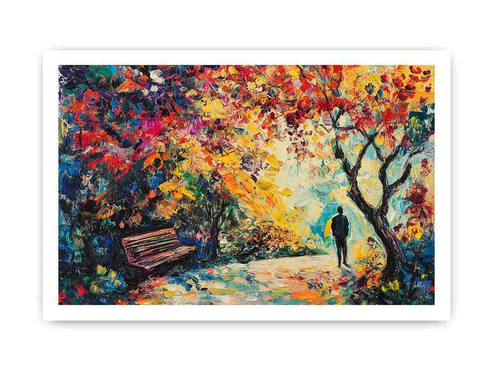 Walk In the Park Canvas Painting 