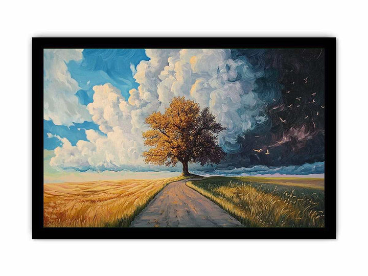 Road  Canvas Painting 