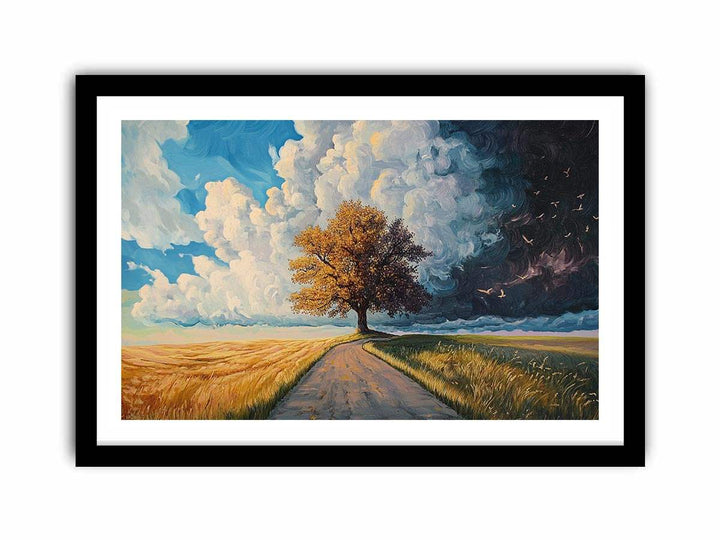 Road  Canvas Painting 