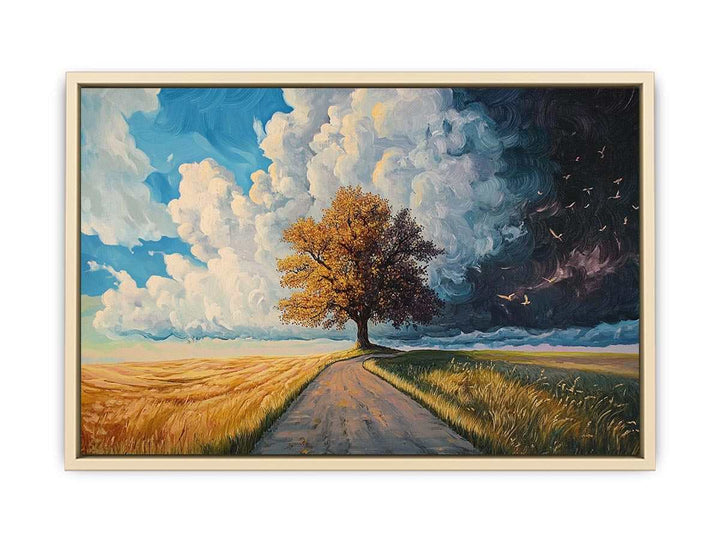 Road  Canvas Painting 