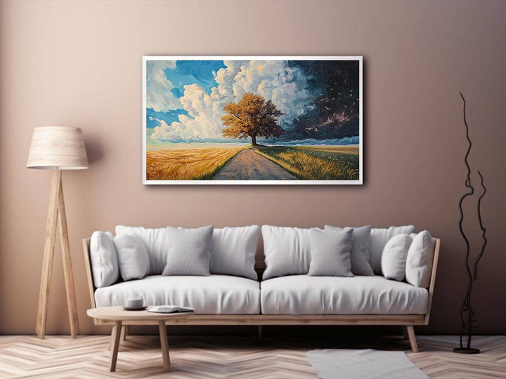 Road  Canvas Painting 