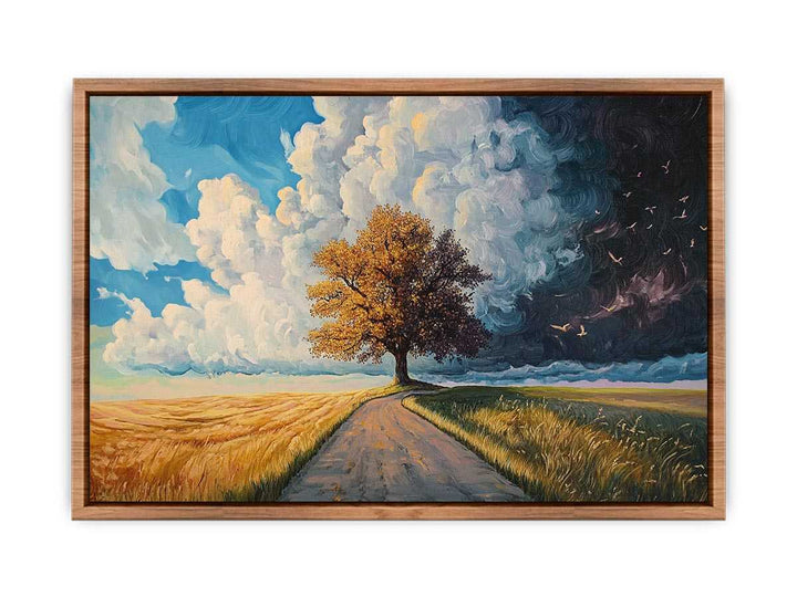 Road  Canvas Painting 