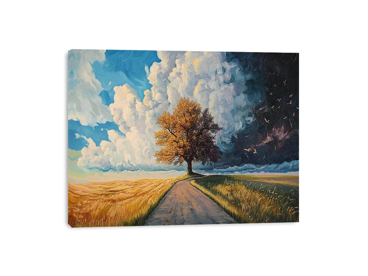 Road  Canvas Painting 