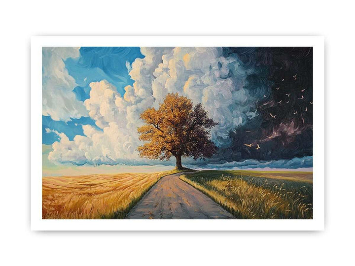 Road  Canvas Painting 