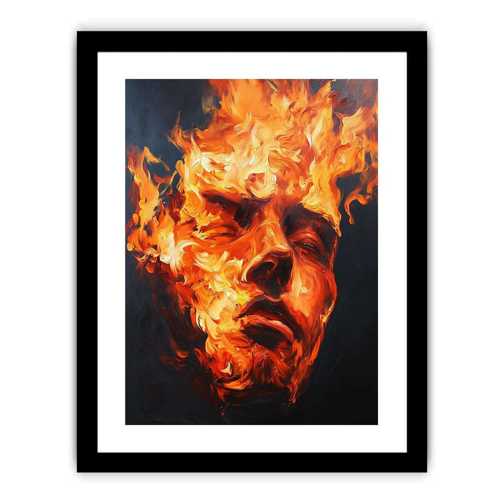 Inner Fire Canvas Painting 