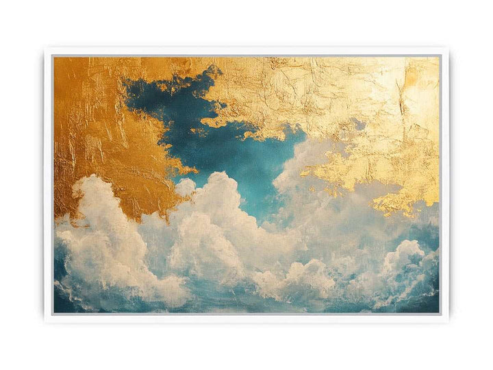 Gold SKy Canvas Painting 