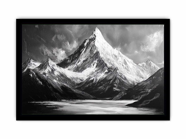 Whispers of the Peaks Canvas Painting 