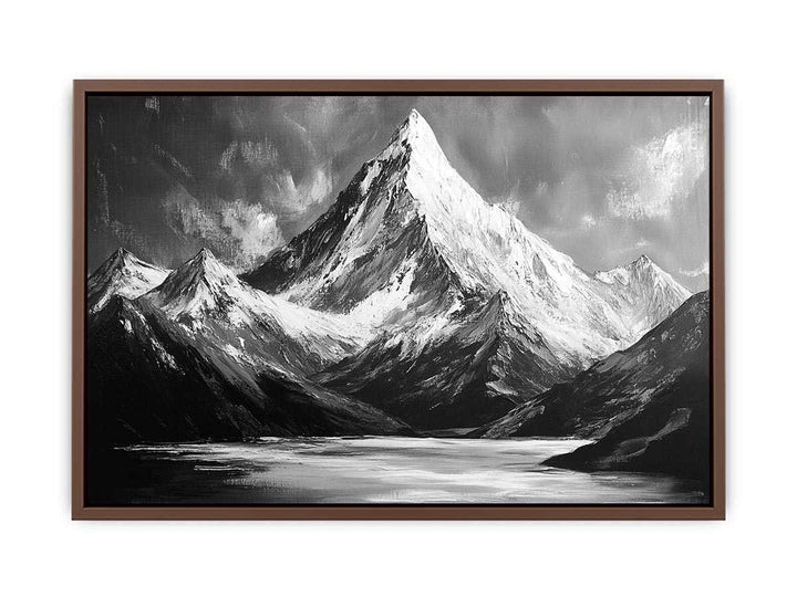 Whispers of the Peaks Canvas Painting 