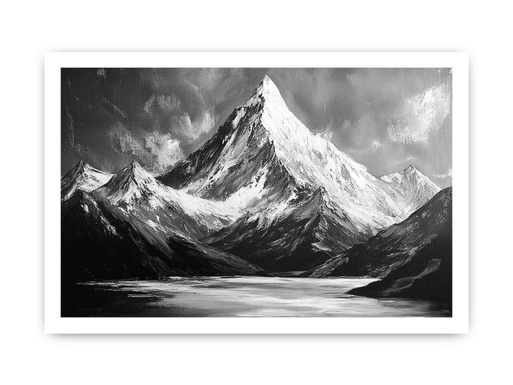 Whispers of the Peaks Canvas Painting 