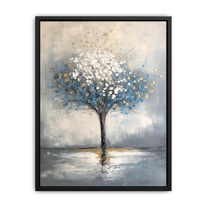 Isolated Tree Canvas Painting 