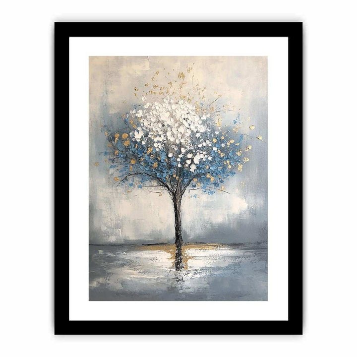 Isolated Tree Canvas Painting 