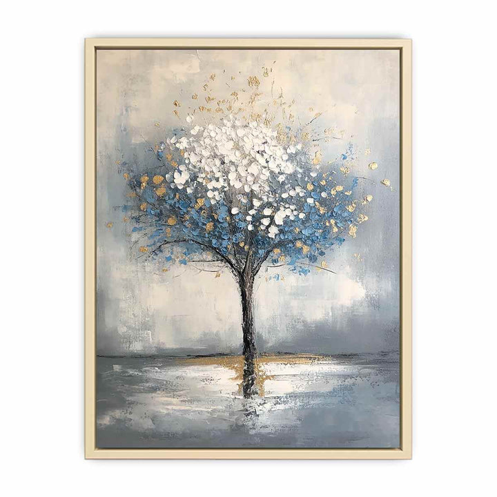 Isolated Tree Canvas Painting 