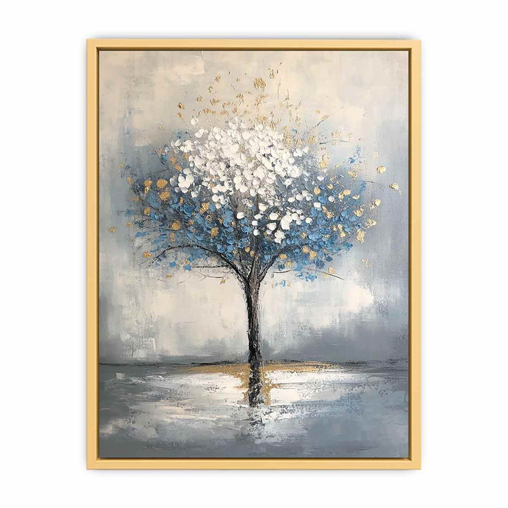 Isolated Tree Canvas Painting 