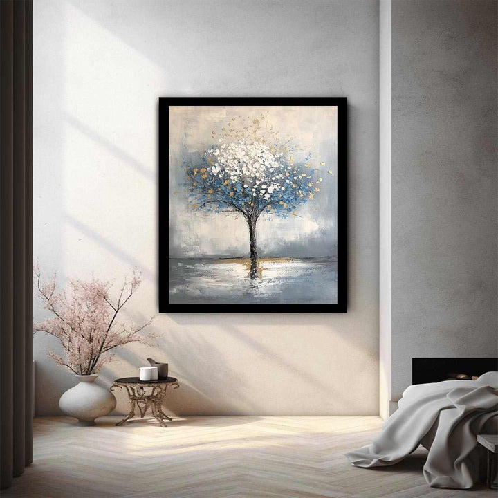 Isolated Tree Painting 