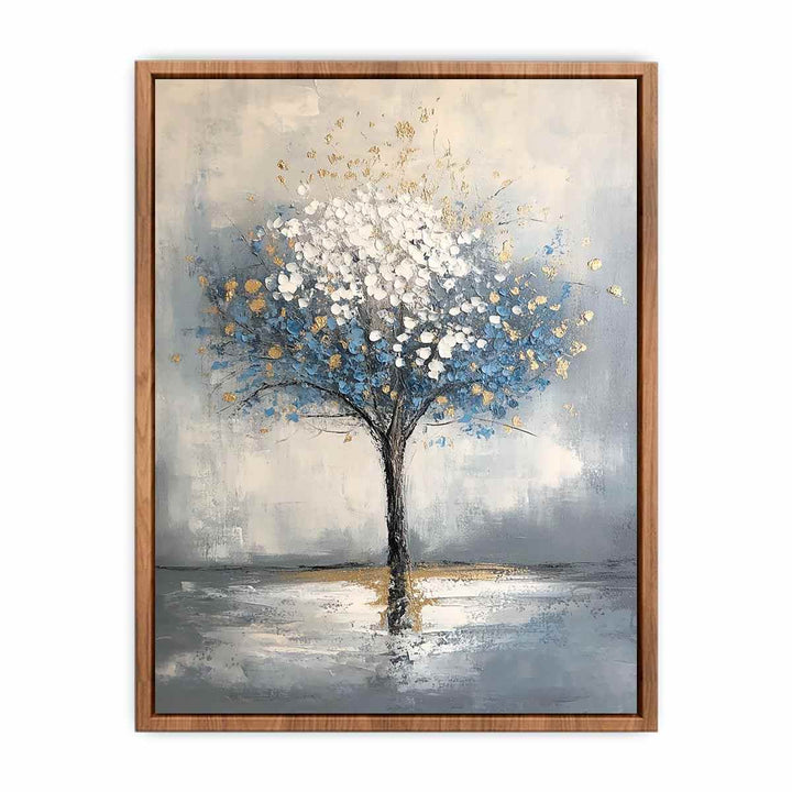 Isolated Tree Canvas Painting 