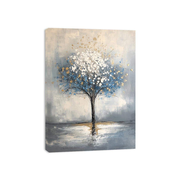 Isolated Tree Canvas Painting 