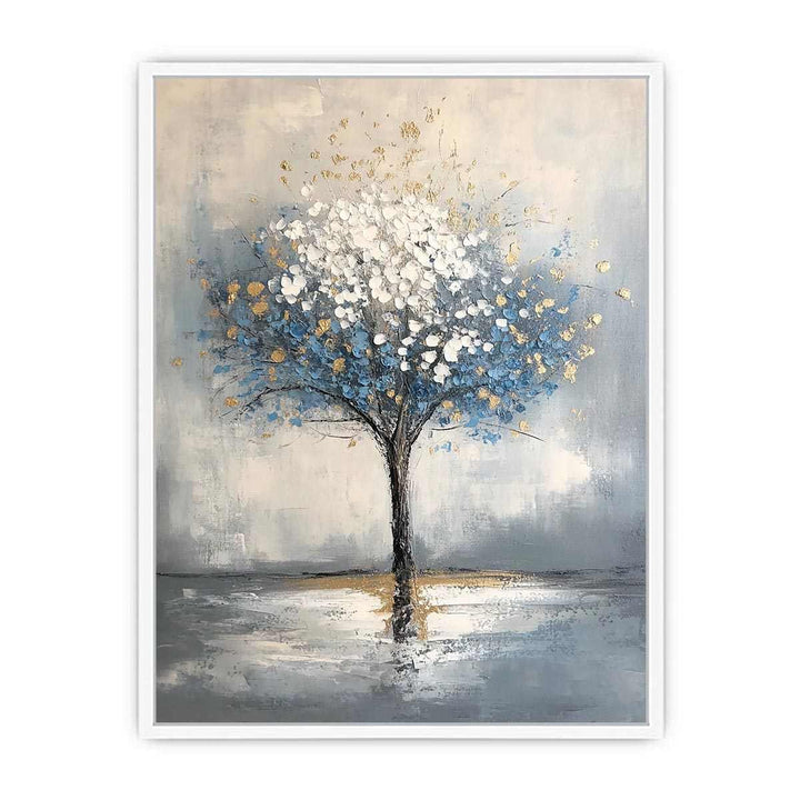 Isolated Tree Canvas Painting 