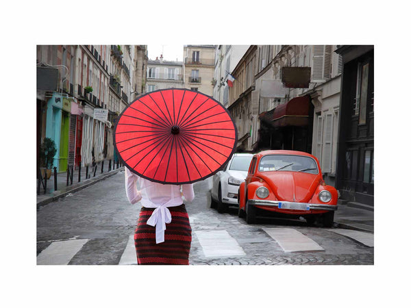 Umbrella Women Painting