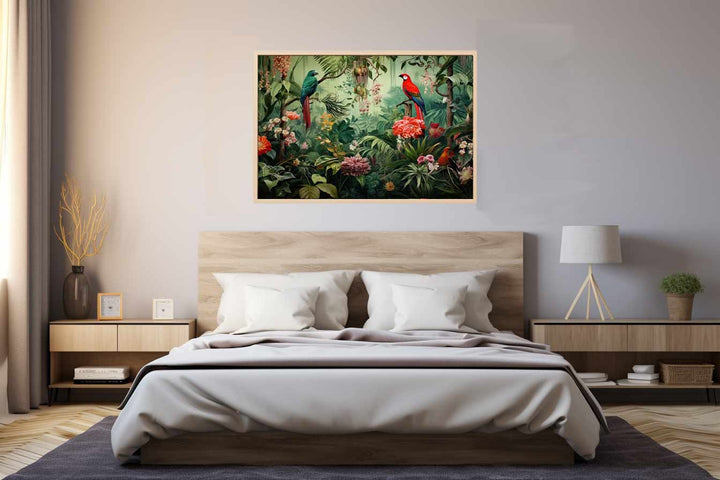  Birds Tropical Art Print 