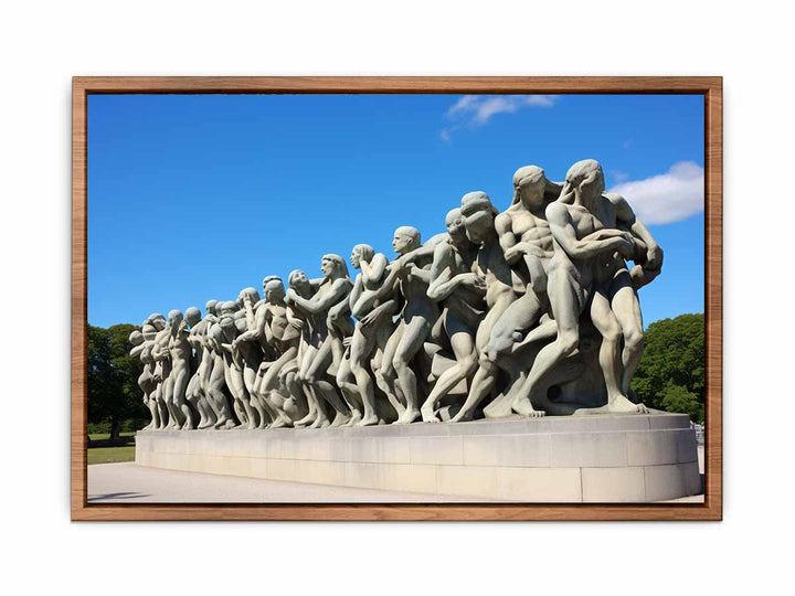 Vigeland Park Olso Painting 