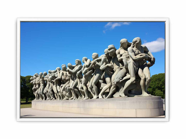 Vigeland Park Olso Painting 