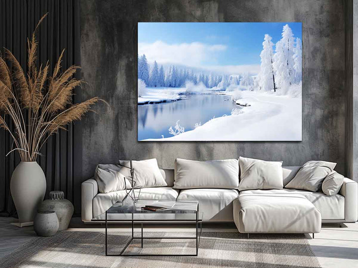 Switzeralnd Snow Art Print