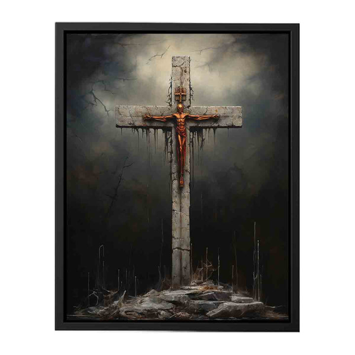 Jesus Cross  canvas Print
