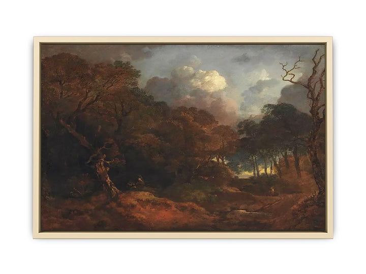 A Forest Road by Thomas Gainsborough  Art Print
