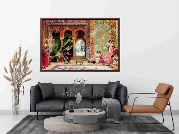 A Royal Palace in Morocco Painting
