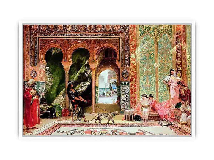 A Royal Palace in Morocco Framed Print