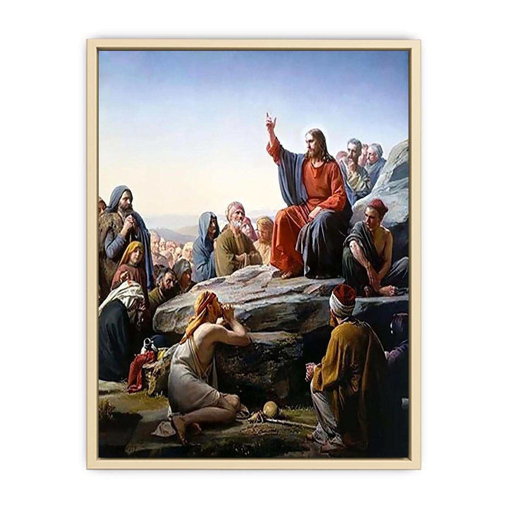 The Sermon on the Mount  Art Print