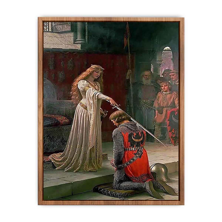 The Accolade by Edmund Blair Blair Leighton  Poster