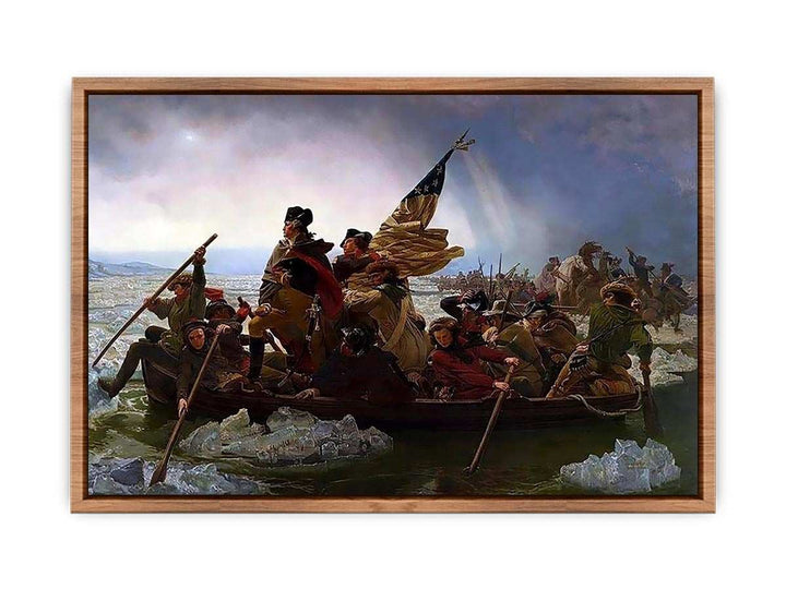 Washington Crossing the Delaware   Poster