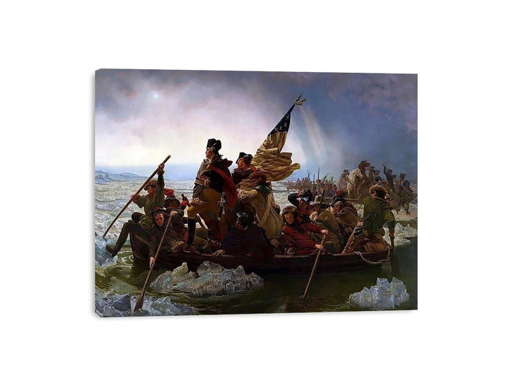 Washington Crossing the Delaware   Painting