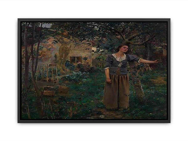 Joan Of Arc Canvas Print