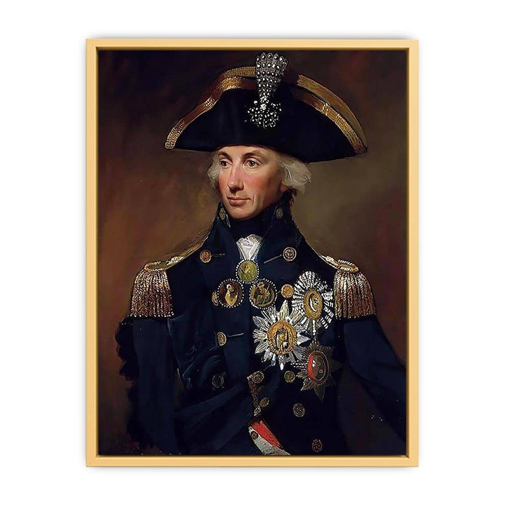 Rear-Admiral Sir Horatio Nelson Streched canvas