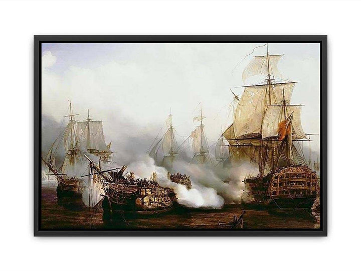 Battle of Trafalgar Canvas Print