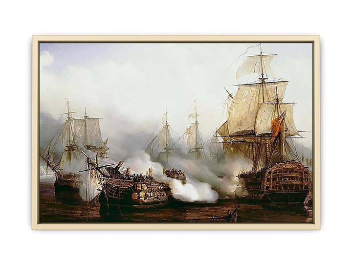 Battle of Trafalgar  Art Print