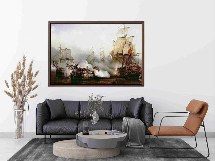 Battle of Trafalgar Painting