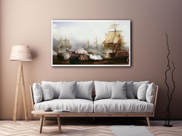 Battle of Trafalgar  Painting