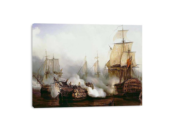 Battle of Trafalgar  Painting