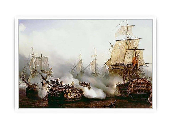Battle of Trafalgar Framed Print