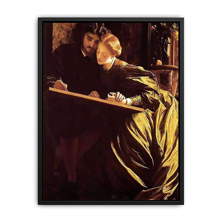 The Painter's Honeymoon Canvas Print