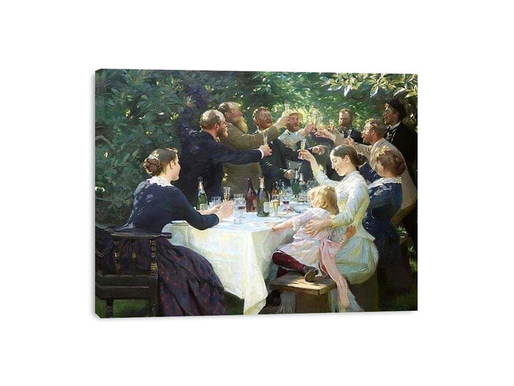 Hip Hip Hurrah Artists Party at Skagen  Painting