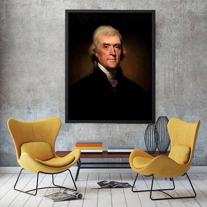 Portrait of Thomas Jefferson  Painting