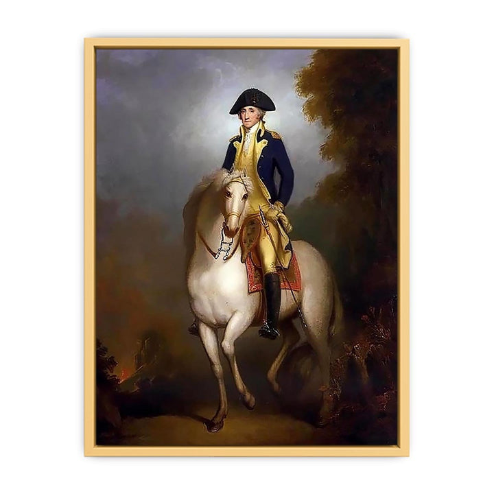 Equestrian Portrait of George Washington Streched canvas