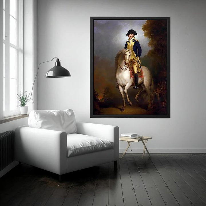 Equestrian Portrait of George Washington Painting